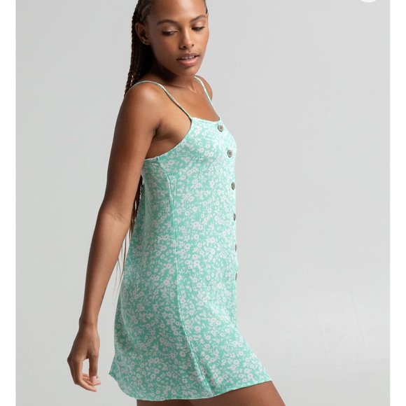 HP! NWT Billabong Morning Light Mini Slip Dress - Picture 3 of 10